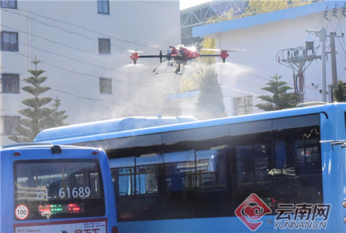 大理：无人机消毒助力疫情防控