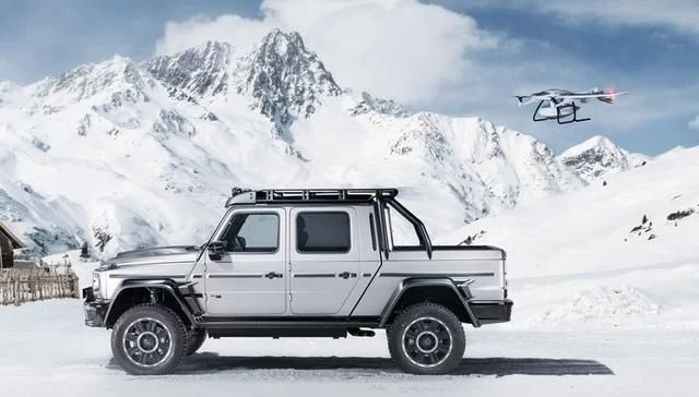Brabus的800-HP Mercedes-AMG G-Wagen拥有无人机着陆垫
