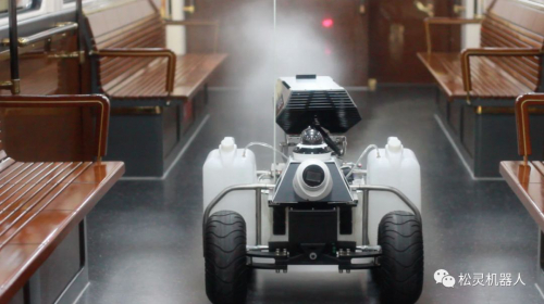 零接触操作，松灵机器人联手华为荣耀推出5G手机远程操控版本消毒机器人