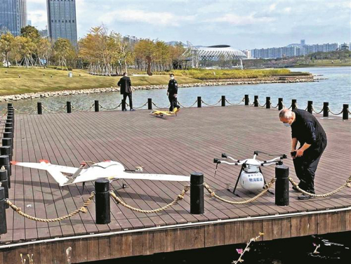 智航倾转垂起无人机加入防控阵列
