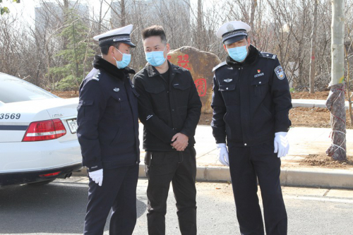 义马公安交警大队：无人机航拍道路交通事故现场智能快速勘查处置系统试飞 