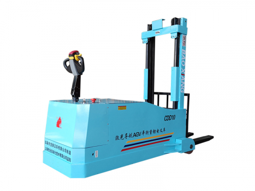 宝象:激光导航AGV平衡重锂电叉车