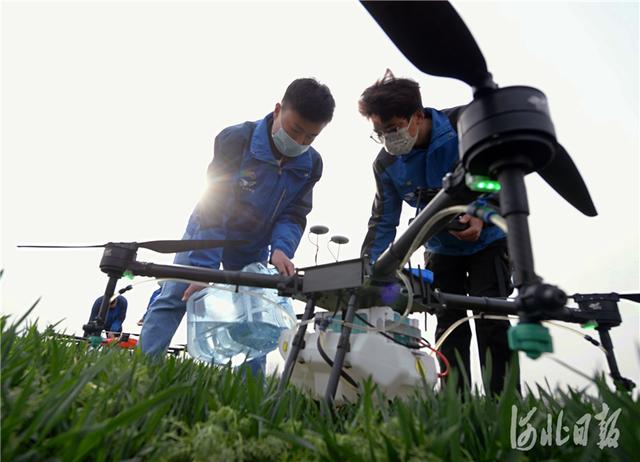河北南和：无人机助力春管