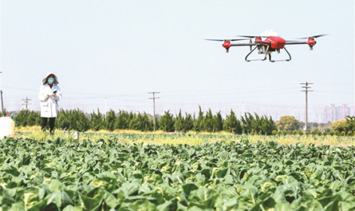 无人机施肥