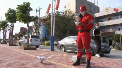 奥利给！无人机巡河，晋江“治水”再添神器 