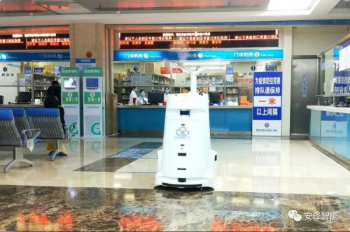 360°无死角消毒，安泽消毒清洁机器人的抗疫记录！