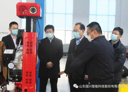 工信部联络员工作组来国兴智能考察调研