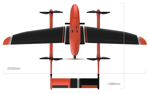 打造远距离巡检“千里眼”--高效率、长续航的插翅虎M8-P垂直起降固定翼无人机