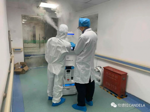 烛光南医大、金银潭抗“疫” | 保证完成消毒、配送任务