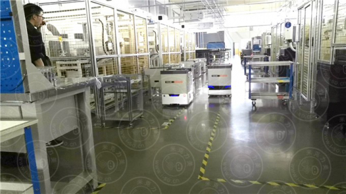 激光AGV物料智能周转解决方案