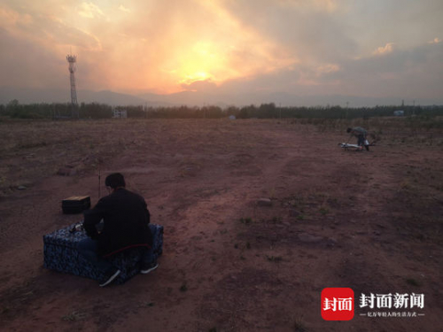 四川木里、西昌火灾应急测绘 无人机获取火场及周边热红外监测视频数据