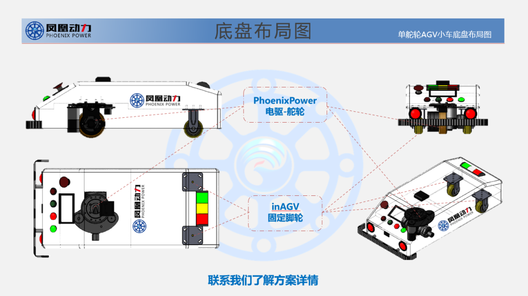 单舵轮AGV移动机器人解决方案