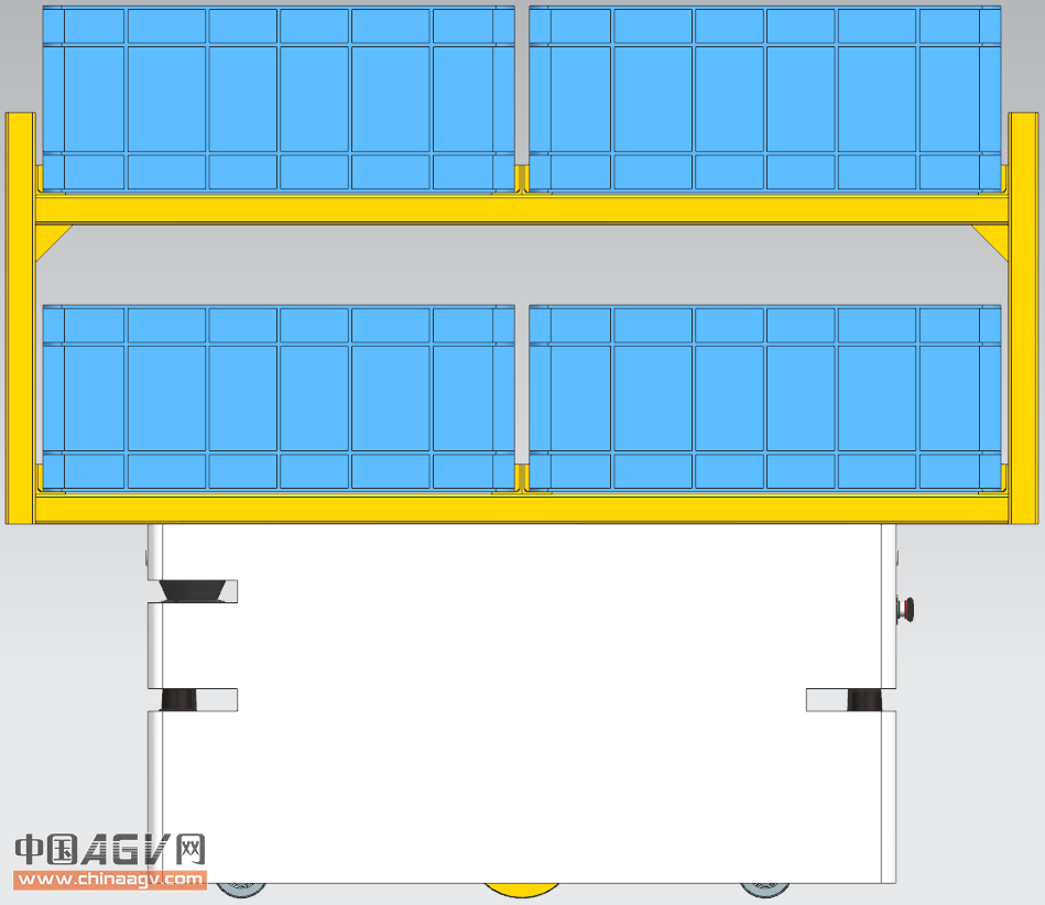 背负式AGV_AGV小车定制_辊筒式AGV_激光导航AGV