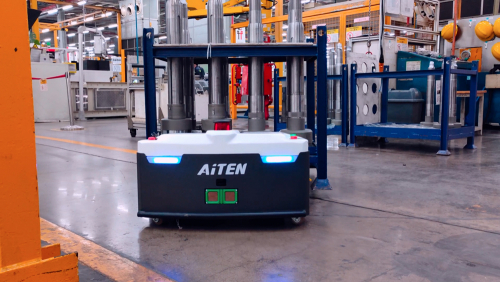 AGV叉车也可以在窄通道里运行？