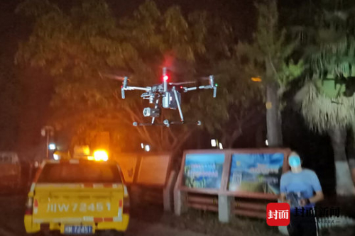 灭火“神助攻” 无人机准确定位西昌森林大火起火点