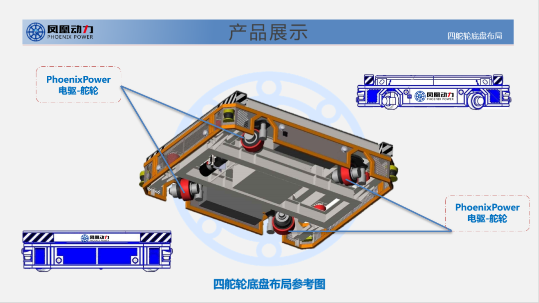 四舵轮AGV移动搬运机器人解决方案
