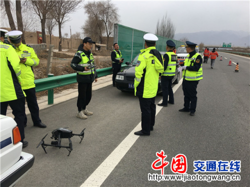 甘肃凉州高速路政执法大队:无人机助力安全隐患排查