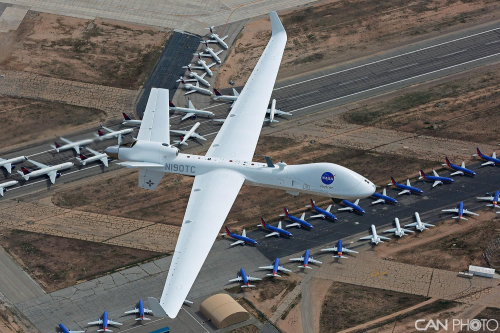 通用原子公司为NASA进行MQ-9B无人机演示飞行