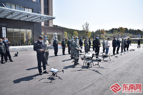 周宁公安开展无人机智能巡控演练  加强部门联动服务县域工作