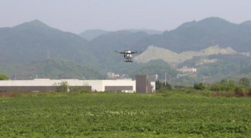 重庆首个5G网联植保无人机试飞成功