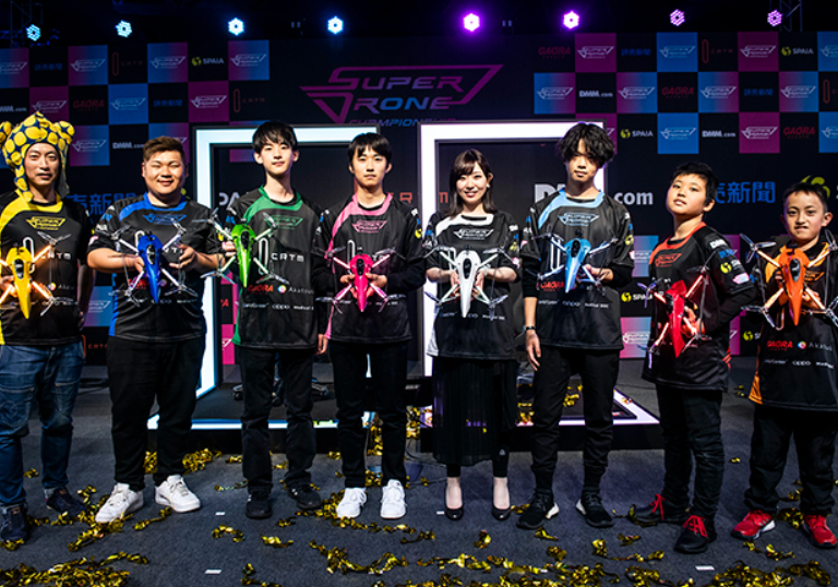 现实和虚拟的体验-日本无人机竞速赛新玩法