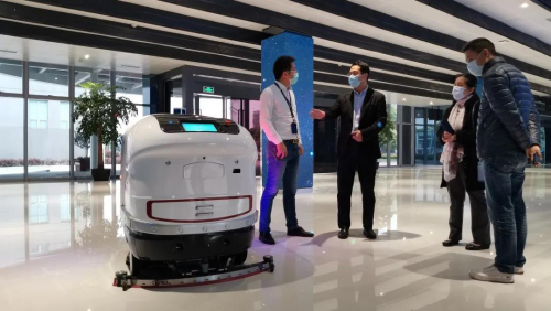 常州市委统战部一行参观江苏天策机器人