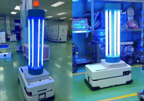 新加坡推出可消灭冠状病毒的自动紫外线消毒机器人
