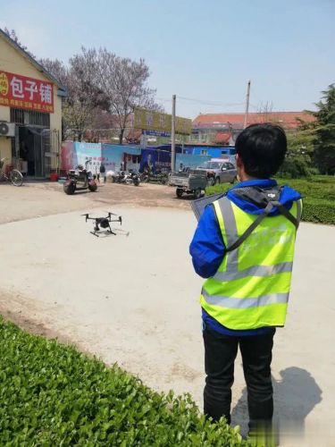 无人机高空巡查，寿光主城区开始拉网式巡查！