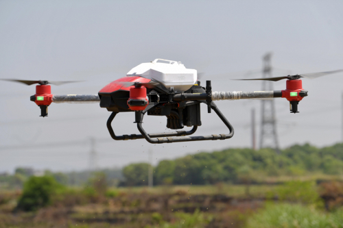 江西南昌：无人机 助春播