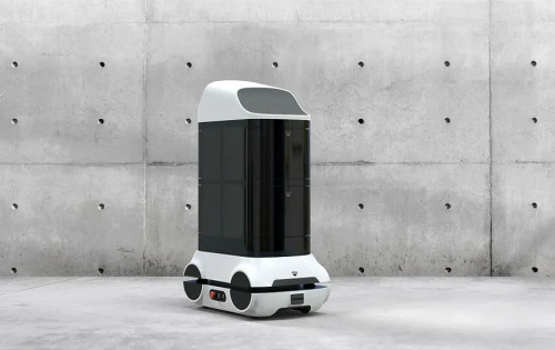 Rubedos设计使用喷射蒸气杀菌的消毒机器人