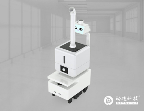 疫情战疫 黑科技AGV消毒机器人火爆登场