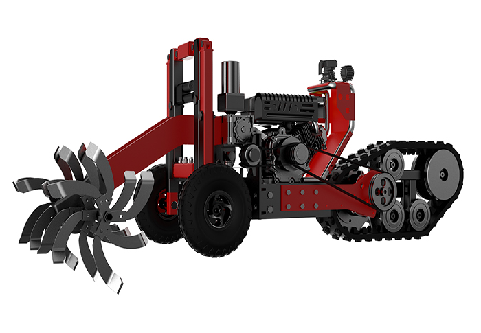 智能拱腰植保机器人