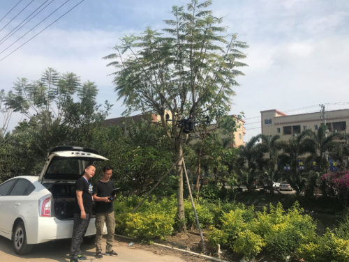 五一假期出动无人机“暗访巡查”，中山揪出某企业违法偷排 