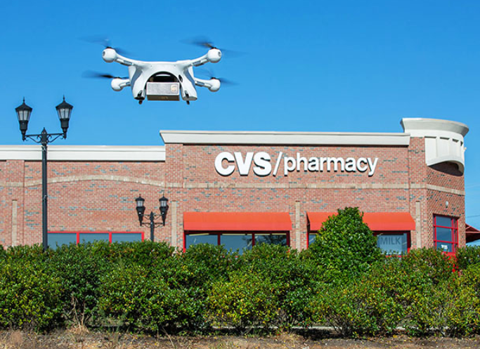 UPS物流无人机为社区人群服务