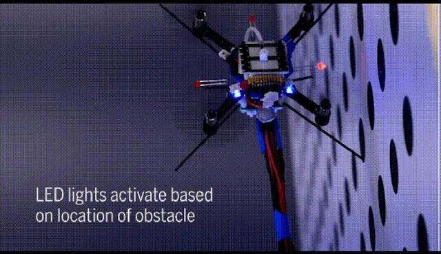 新技术！无人机再也不会撞墙了！