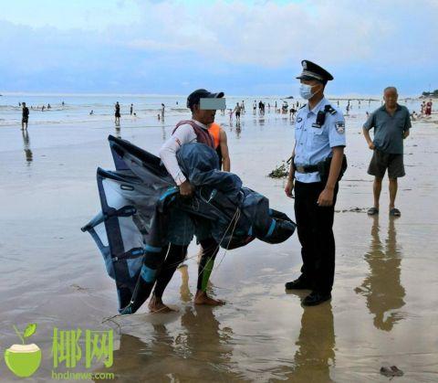 事发琼海！男子冲浪不慎落水 警方出动无人机、摩托艇展开大营救……