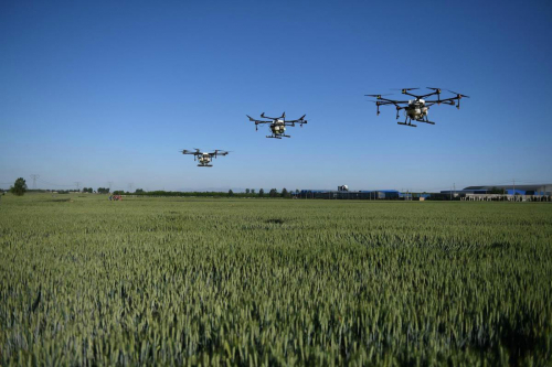 曲沃：植保无人机成了种粮大户好帮手