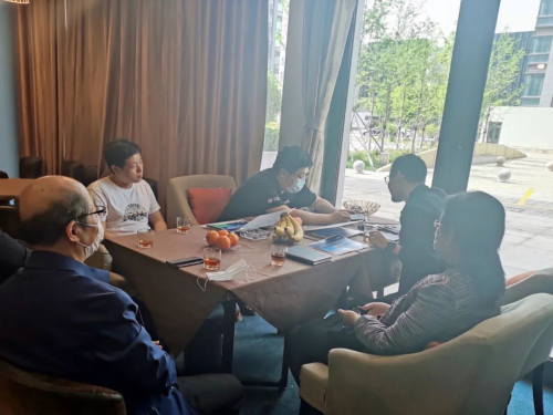 中国无人船开创者张云飞参观森空间，与空间项目海略洽谈