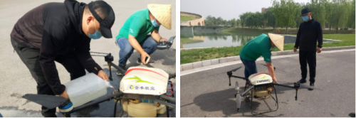 助力学子顺利返校复学！濮阳医学高等专科学校用无人机全面消杀校园