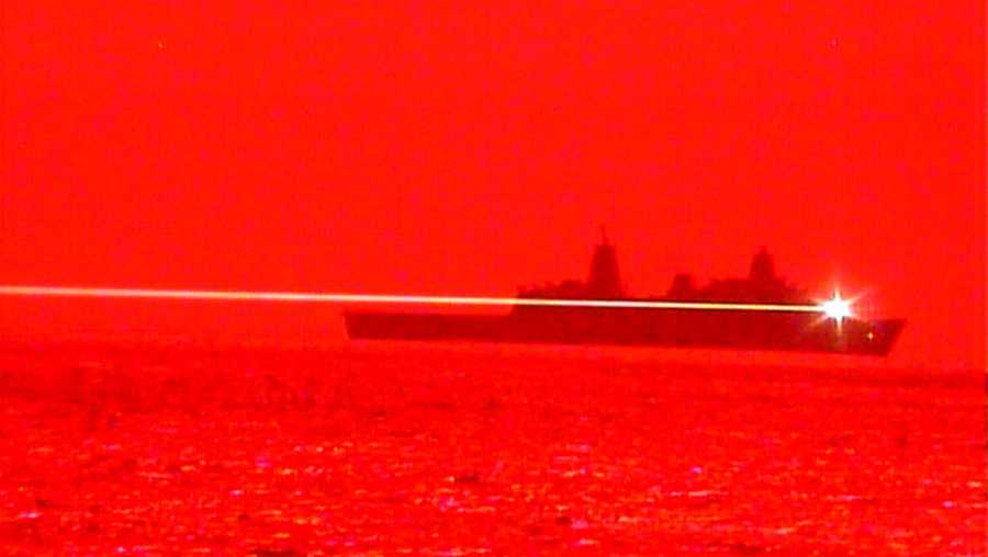 欲重新定义海上战争 美国海军开发激光反无人机武器