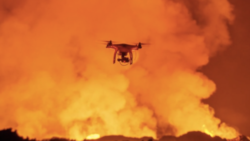 无人机如何更好地监测火山爆发