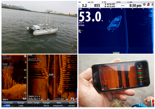 水底探测成像无人船