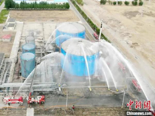 内蒙古消防救援首支机器人编队投入使用