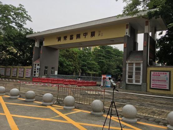 无人机排查！为高考听说考试番禺考场保驾护航