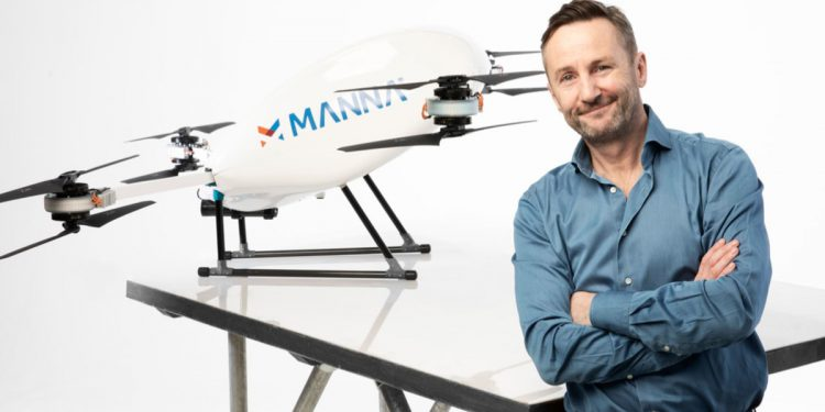 爱尔兰初创公司Manna为农村提供无人机送货服务