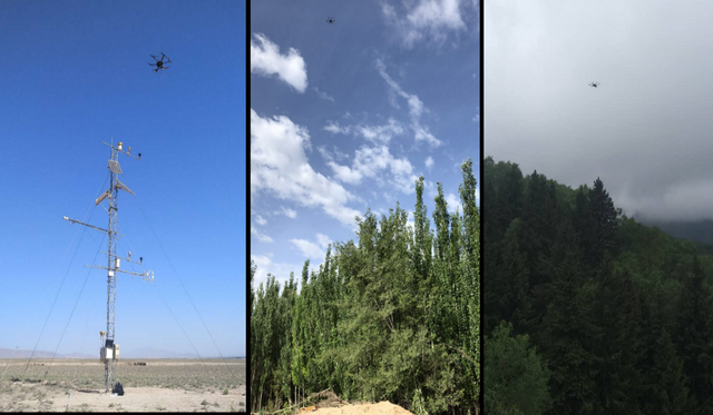 中科院研发无人机物联网中继系统 偏远地区环境监测数据采集不再难