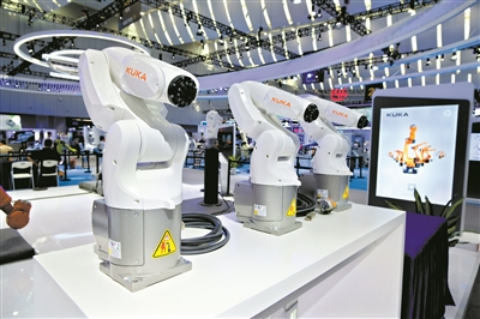 顺德造建筑机器人“试工”了