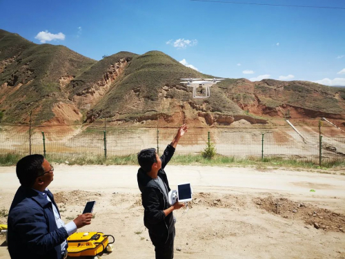 设计院应用无人机无人船为互助多个水库“体检”