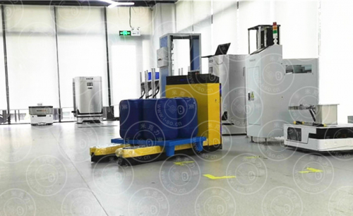 栈板“智”运神器XK-1000激光叉车AGV