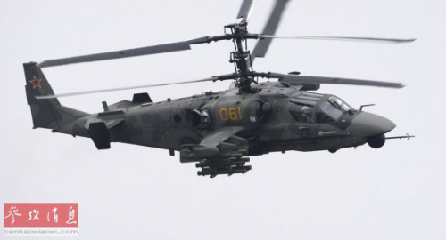 俄卡-52武直将与无人机协同作战 可借后者制导发射远程导弹